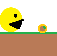 Eat Game - Guide Pac-Man to eat coins